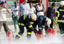 Oö: Feuerlöscherschulung mit Flüchtlingen