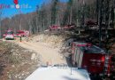 Ktn: Fünf Feuerwehren im Pendelverkehr bei Waldbrand im Einsatz