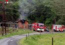 Stmk: Fischerhütte bei Brand zerstört