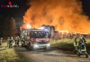 Oö: Brandstiftung vernichtet Hühnerstall und Wirtschaftsgebäude