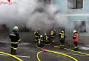 Nö: Brand in einem Heizraum droht sich auszuweiten