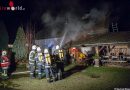 Nö: Alarmstufe B3 – Acht Feuerwehren bei Wohnhausbrand im Einsatz (+Video)