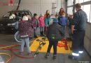 Oö: Lehrausgang der Volksschule Krenglbach zur Feuerwehr