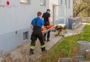 Nö: Verletzte Person aus Wohnung gerettet