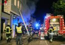 Oö: Personen mittels Leitern und Fluchthauben bei Brand gerettet