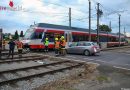 Oö: Pkw gegen Zug – Fahrzeuglenker unverletzt