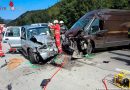 Nö: Schwerer Verkehrsunfall mit vier verletzten Personen auf der B20