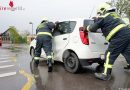 Nö: Pkw-Bergung nach Unfall in der Gabrielerstraße