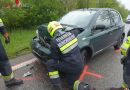 Nö: Feuerwehr neuerlich nach Verkehrsunfall auf der B16 im Einsatz