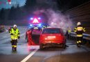 Stmk: Insassen retten sich bei Fahrzeugbrand aus Pkw