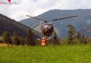 Stmk: Hubschraubereinsatz bei Waldbrand in Oppenberg