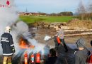 Sbg: Feuerlöscher Unterweisung bei Asylwerbern