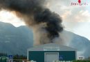 Südtirol: Alarmstufe III beim Brand einer Lagerhalle