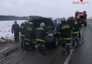 Nö: Fahrzeugbrand auf der LB 2 Höhe Strögen