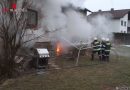 Nö: Hausbesitzer retten sich bei Kellerbrand aus dem Haus