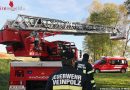 Nö: Drehleiterschulung in Weinpolz