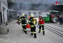 Oö: Alarmstufe 2 Übung fordert 64 Feuerwehrleute in Esternberg