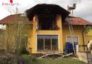 Nö: Wohnhausbrand in Markt Piesting fordert sechs Feuerwehren