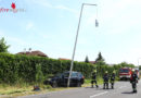 Oö: Verletzter bei Kollision mit Laternenmast in Edt bei Lambach