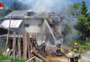 Stmk: Drei Feuerwehren bekämpfen Gebäudebrand in St. Martin