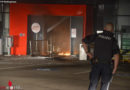 Nö: Feuer im Foyer eines Supermarktes durch brennenden Bankomaten in Kottingbrunn