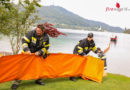 Ktn: Bezirksübergreifende Wasserdienstübung am Wörthersee mit 12 Feuerwehren