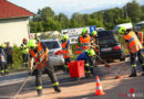 Oö: Kreuzungsunfall mit zwei Autos in Marchtrenk