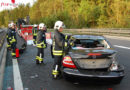 Stmk: Pkw-Überschlag auf der A2 bei Pinggau