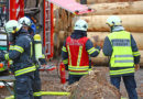 Oö: Rasch gelöschter Brand in Sägewerk in Tollet