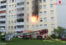 Bayern: 10 Leichtverletzte bei Feuer in Münchner Mehrparteienhaus