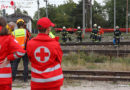 Oö: Gefahrguteinsatz an Waggon in Wels