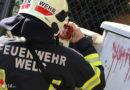 Oö: Brand eines Trafos in einem Stromverteilerkasten in Wels