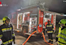 Nö: Feuerwehrübung in einer Brauerei in Krumbach