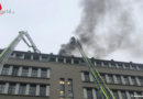 Schweiz: 53 m Mast bei Lüftungsschacht-Brand in Zürich eingesetzt