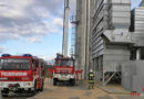 Bgld: Feuerwehr flutet Brandgut in brennendem Silo in Heiligenkreuz