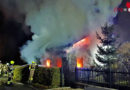 Oö: Gartenhaus in Ebensee stand in Vollbrand