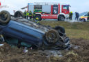 Oö: Schwerverletzter bei Autoüberschlag in Neukirchen bei Lambach