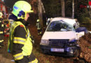 Oö: Schwer- und Leichtverletzter bei Verkehrsunfall in Piberbach