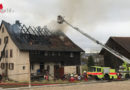 Schweiz: Wohnhaus auf Bauernhof komplett ausgebrannt