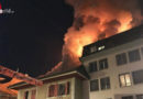 Schweiz: Gefährlicher Hotel-Dachstuhlbrand in Payerne