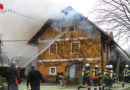 Oö: Vom Küchen- zum Wohnhausbrand in Holzhausen → 10 Wehren im Einsatz (Einsatzbericht)