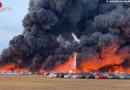 USA: Großfeuer zerstört über 3.500 Mietautos am Southwest Florida Airport in Fort Myers