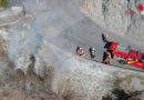 Schweiz: Flurbrand bei Aussichtsplattform mit Hubschrauberunterstützung gelöscht