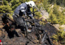 Stmk: Waldbrand auf der Hochalm → Schnee als Zweitlöschmittel