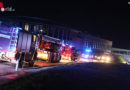 Oö: Großalarm bei Brand in Silo in Pramer Holzverarbeitungsbetrieb