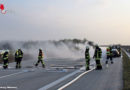 D: Autobrand & Pkw-Unfall mit Katzenrettung in Sittensen