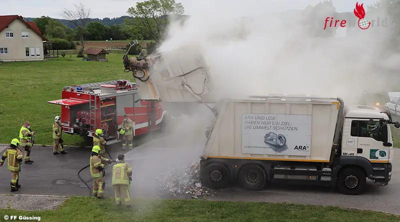 Bgld: Mit Brennender Müllladung Zum Feuerwehrhaus Gefahren - Fireworld.at