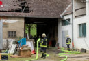 Bgld: Feuer in einem Stadel in Sieggraben