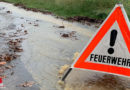 Bgld: Unwetter fordern Feuerwehren der Gemeinde Weichselbaum und Mogersdorf