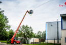 Oö: Neuer 17 m Teleskoplader der Feuerwehr Mauerkirchen